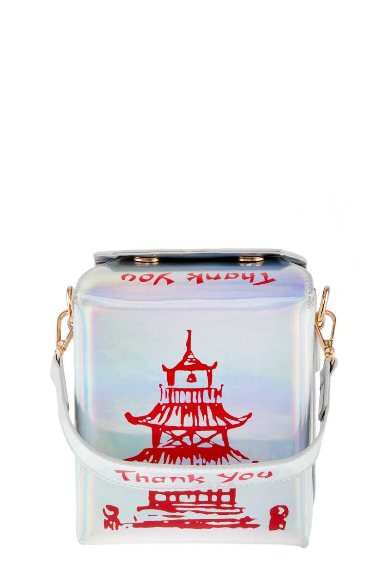 Hologram Chinese Lunch Box Purse